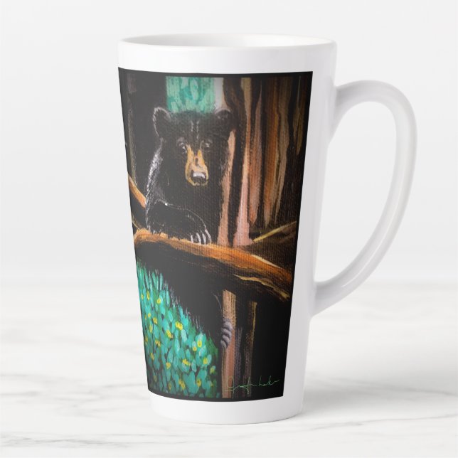 Climbing Bear Mug (Right)