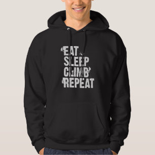 Climbing Bouldering Climber Mountain Climber Rock  Hoodie
