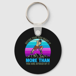 Climbing Bouldering Climber Mountain Climber Rock Key Ring