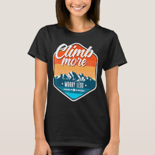 Climbing Bouldering Climber Mountain Climber Rock T-Shirt