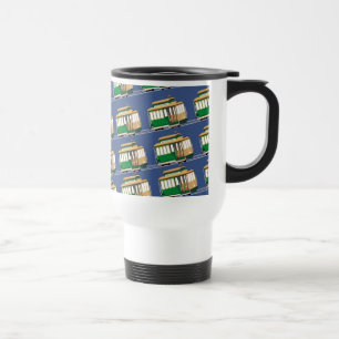 Climbing Cable Cars Travel Mug