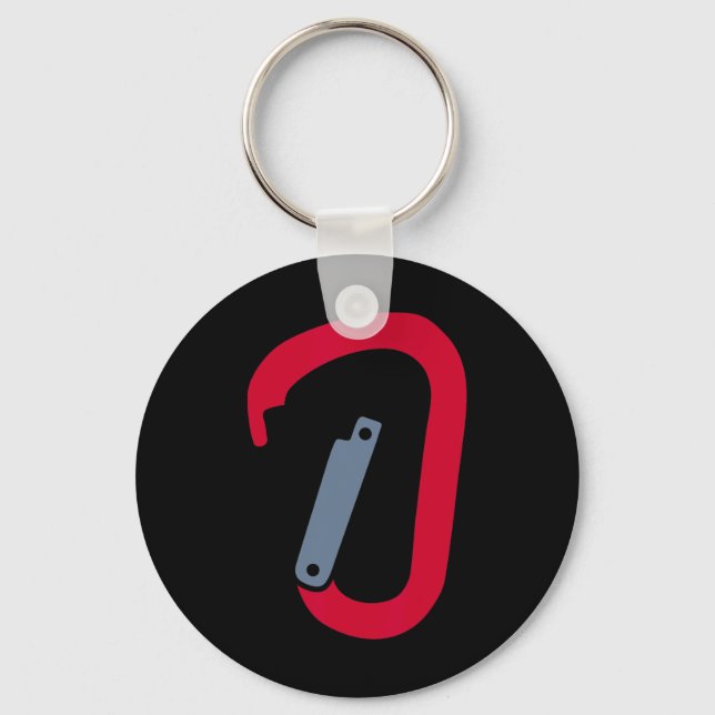 Climbing Carabiner  Key Ring (Front)