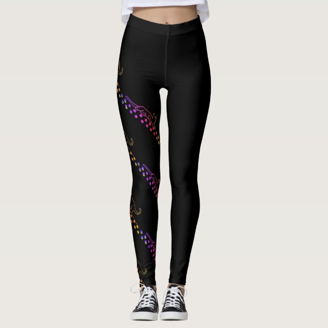 climbing cat leggings (Front)