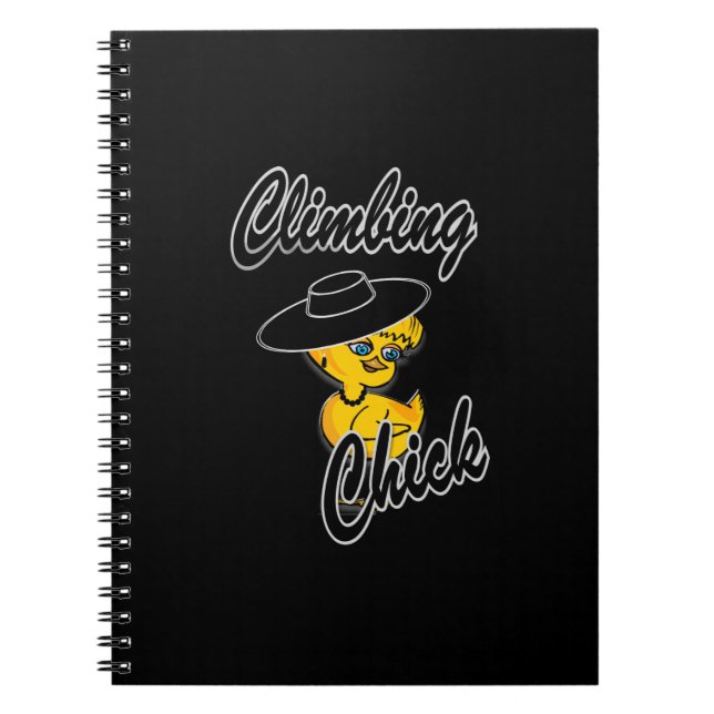 Climbing Chick #4 Notebook (Front)
