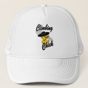 Climbing Chick #4 Trucker Hat
