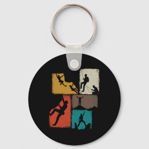 Climbing Collage Climber Men Mountaineer Youth _3 Key Ring