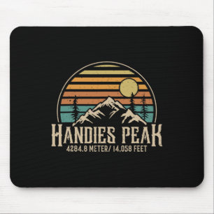 Climbing Colorado Hiking Camping Mountain Handies Mouse Pad