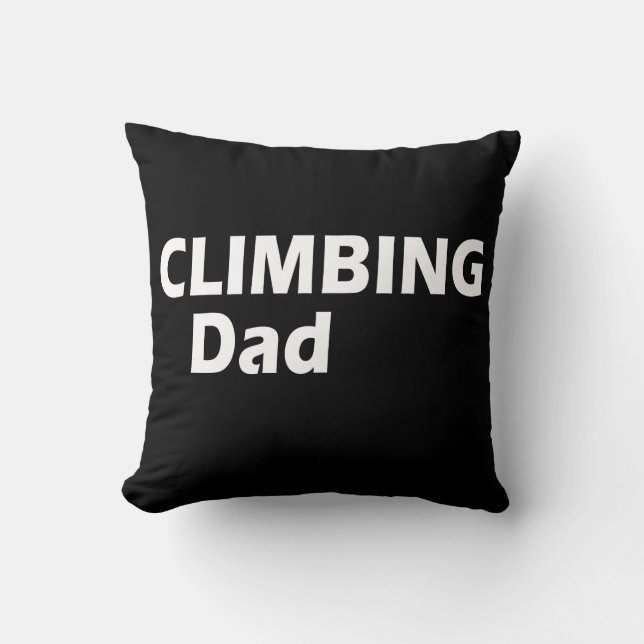climbing dad cushion (Front)