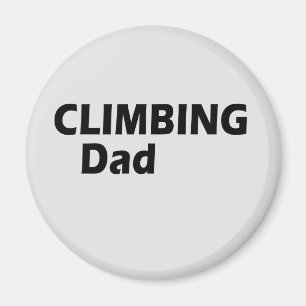 climbing dad magnet