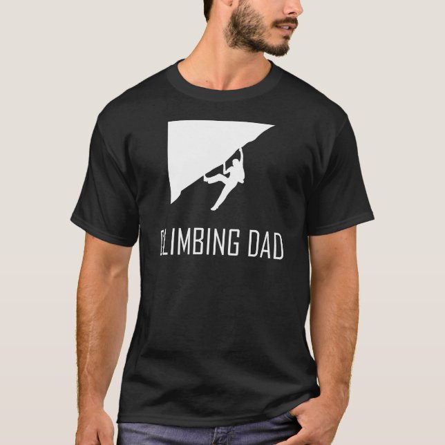 Climbing Dad T-Shirt (Front)