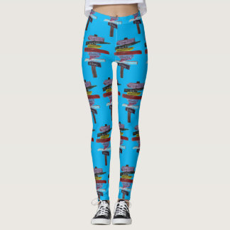 Climbing Destinations Leggings