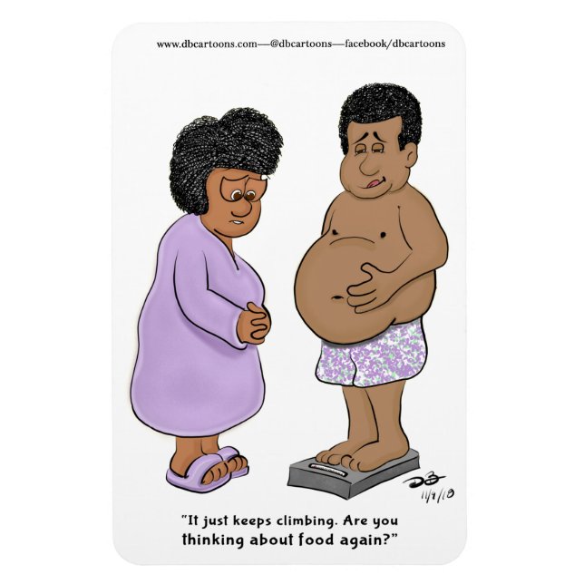 Climbing Flexible Photo Magnet (Vertical)