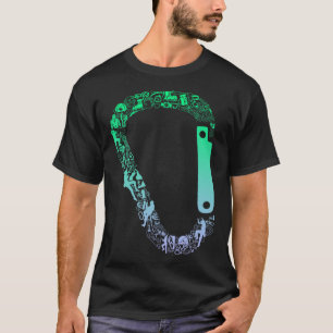 Climbing For Climber Bouldering Boys Caribener T-Shirt