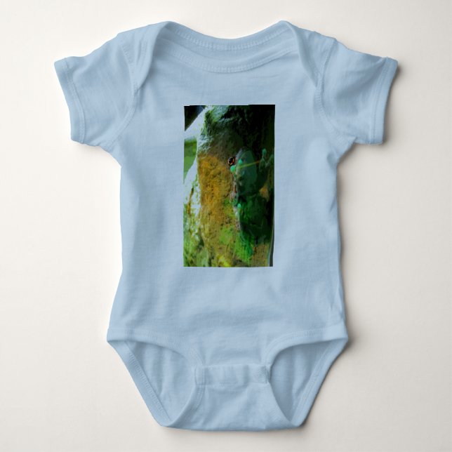 Climbing Frog CB Baby Bodysuit (Front)