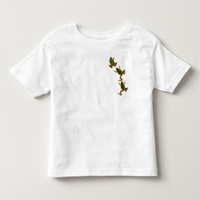 Climbing Frog Trio Toddler T-Shirt (Front)