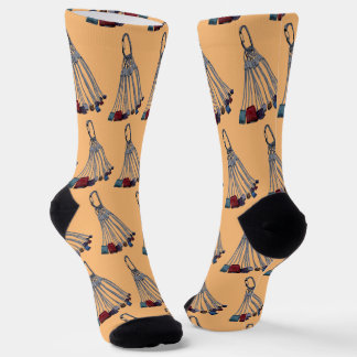 Climbing gear socks
