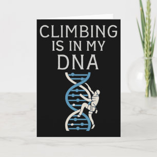 Climbing Is In My Dna Helix Graphic Card