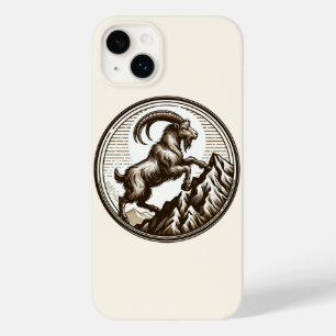 Climbing Mountain Goat Capricorn Birthday Zodiac Case-Mate iPhone 14 Plus Case