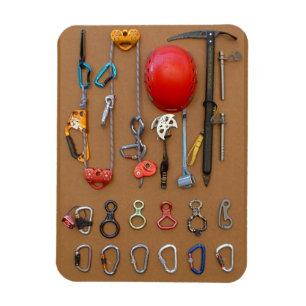 Climbing / Mountaineering Gear Magnet