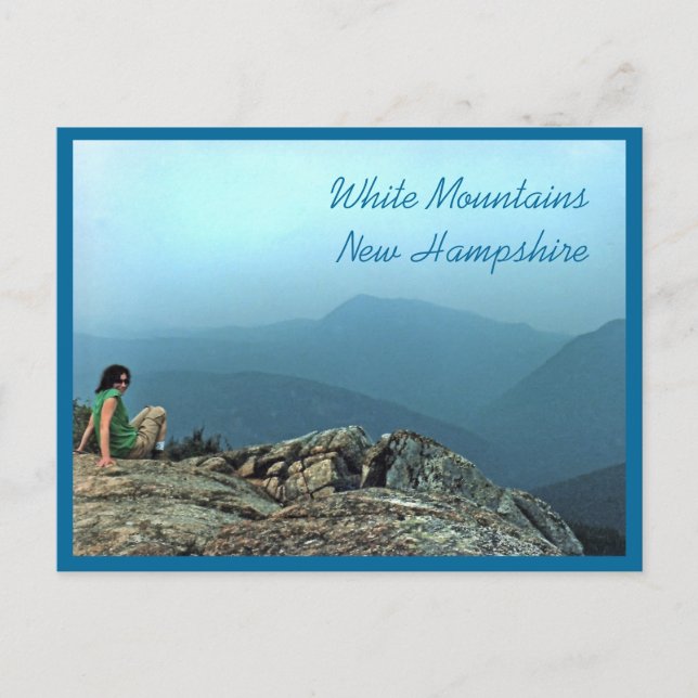 Climbing Mt. Crawford Postcard (Front)