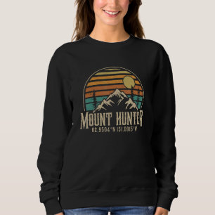 Climbing Mt Hunter Alaska Mountian Hiking Mount H Sweatshirt