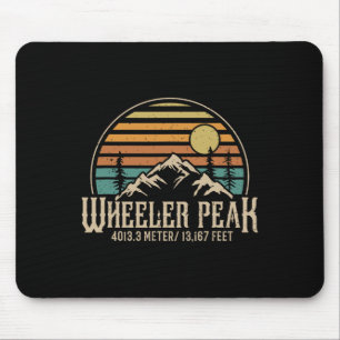 Climbing New Mexico Hiking Mountain Wheeler Peak Mouse Pad