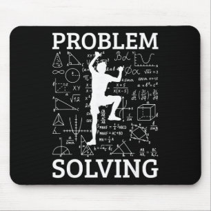 Climbing Problem Solving Rock Climber Bouldering C Mouse Pad