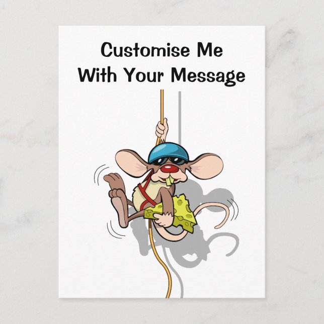 Climbing Rat Postcard (Front)