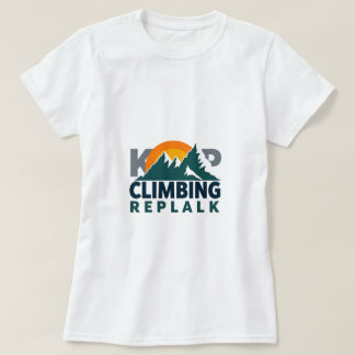 Climbing Replak Adventure Design T-Shirt