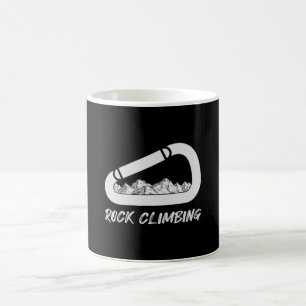 Climbing Rock Mountains Climber Climb Gift Idea Coffee Mug