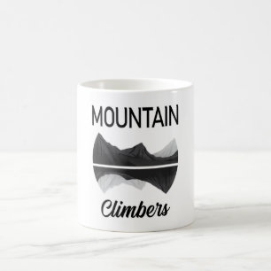 Climbing Rock Mountains Hiking Climber Climb Gift Coffee Mug
