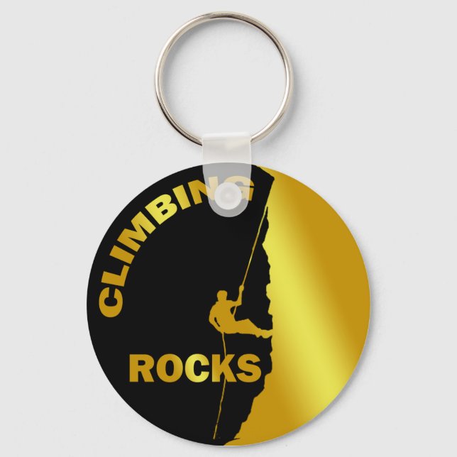 CLIMBING ROCKS KEY RING (Front)