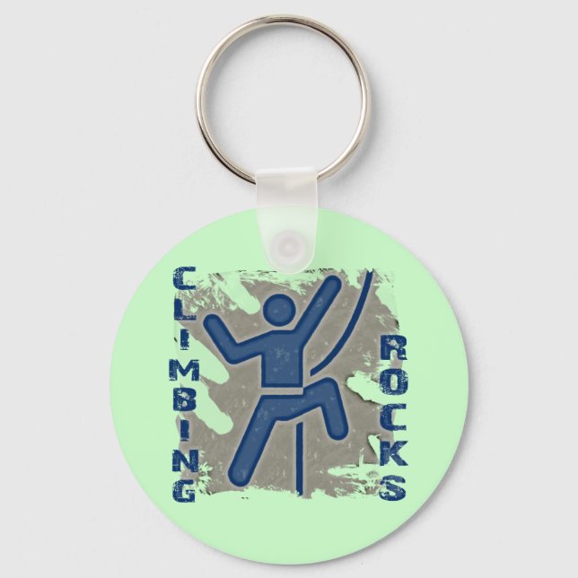 Climbing Rocks Key Ring (Front)