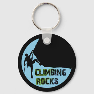Climbing Rocks Key Ring