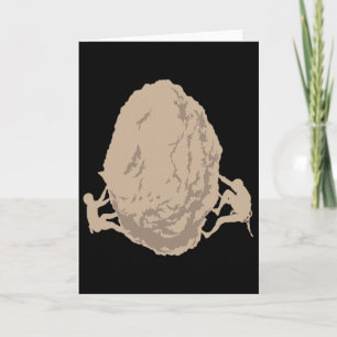 Climbing Rocks Stone Card