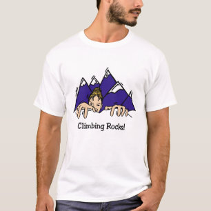Climbing Rocks t-shirt