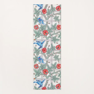 Climbing Rose & Small Bird, William Morris Yoga Mat