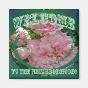 Climbing Rose Welcome to Neighbourhood Magnet