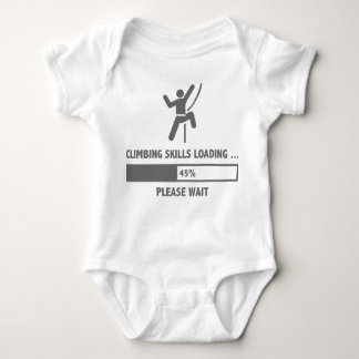 Climbing Skills Loading Baby Bodysuit