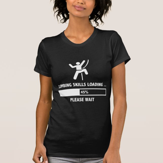 Climbing Skills Loading T-Shirt (Front)