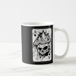 Climbing Skull Poker Card Bouldering Mountain Alpi Coffee Mug