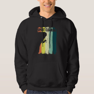 Climbing Sports Retro Vintage Mountaineer Hoodie
