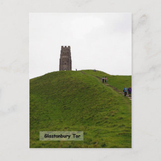 Climbing the Tor Postcard