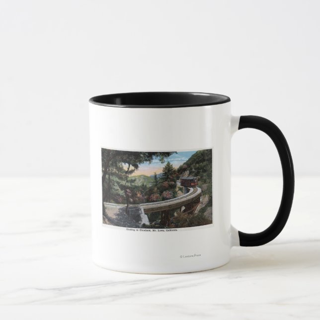 Climbing to Cloudland View Mug (Right)