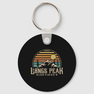 Climbing Tourist Colorado Hiking Mountain Longs Pe Key Ring