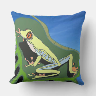 Climbing Tree Frog Cushion