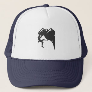 Climbing trucker hat