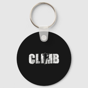Climbing Vintage Climb Gift Bouldering Key Ring