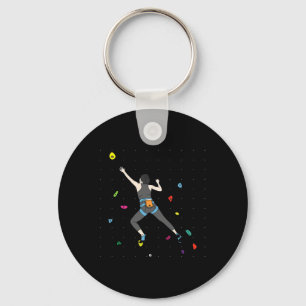 Climbing Wall Bouldering Adventure Extreme Sports  Key Ring