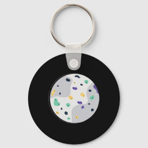 Climbing Wall Bouldering Extreme Sports Adventure Key Ring